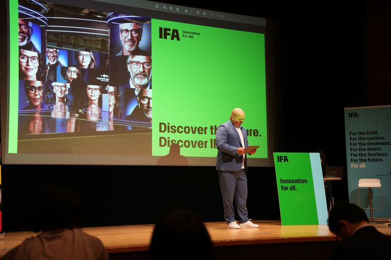 IFA2025/国際コンシューマ・エレクトロニクス展Press Conferenceの様子